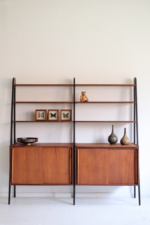 Scandinavische Wandkast, Jaren 60