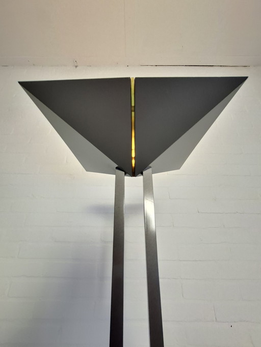 Lampada da terra Dijkstra anni '80 / Piramid