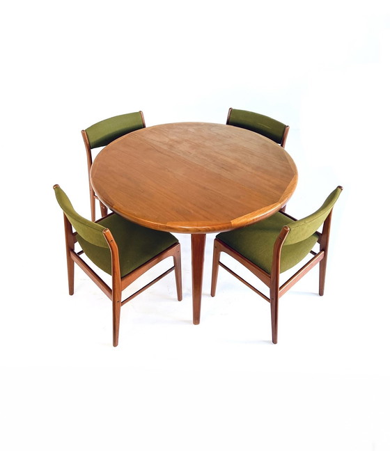 Image 1 of Table à manger extensible vintage VV Møbler Spottrup '60