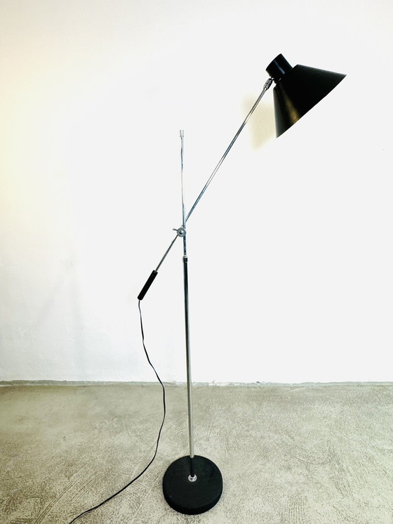 Image 1 of LAMPE DE SOL PAR J.J. HOOGERVOORST POUR ANVIA NEDERLAND, PAYS-BAS, années 1960