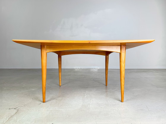 Image 1 of Originele midcentury salontafel Scandinavisch notenhout vintage 1960