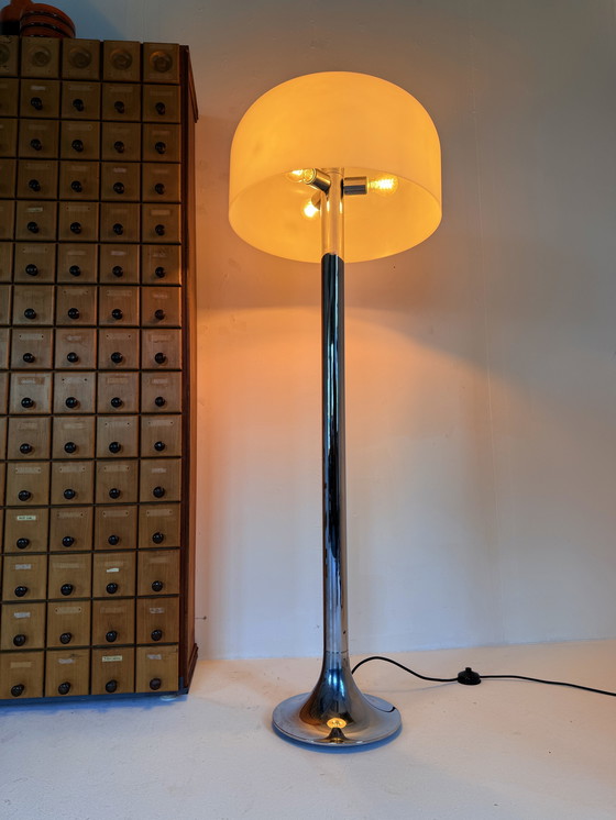 Image 1 of Lampadaire champignon XL vintage, Italie années 1970