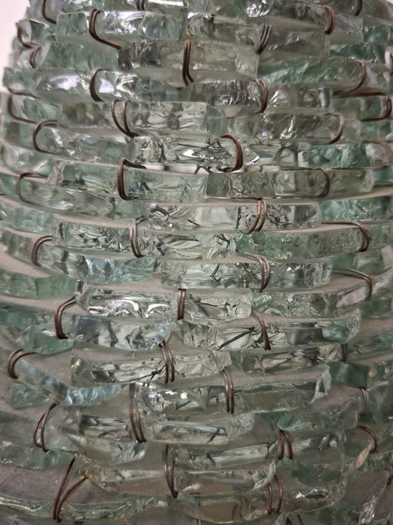 Image 1 of Vintage Tao Tesserine design lamp set 60s/70s