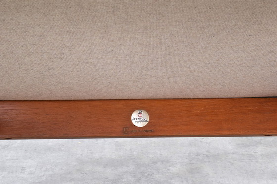 Image 1 of Poltrona Moduline Mid-Century in teak di Ole Gjerløv-Knudsen e Torben Lind per France &amp; Søn, anni &#39;60