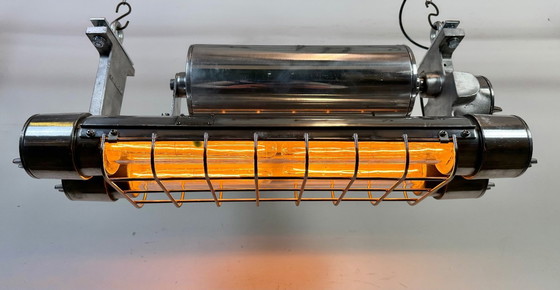 Image 1 of Lampadario industriale giapponese a sospensione di Kokosha Osaka, anni '80