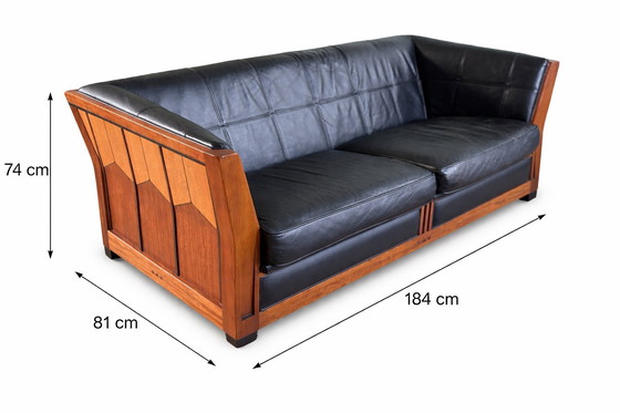 Image 1 of Stylish art-deco Sofa Lawrence by Schuitema