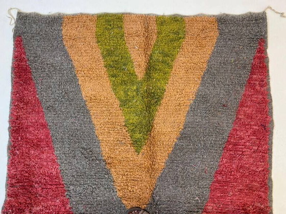 Handgefertigter marokkanischer Teppich 250cm x 150cm – Teppiche & Läufer, Wool (photo 3 of 7)