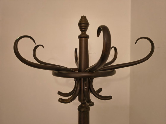 Image 1 of Vintage wooden coat rack