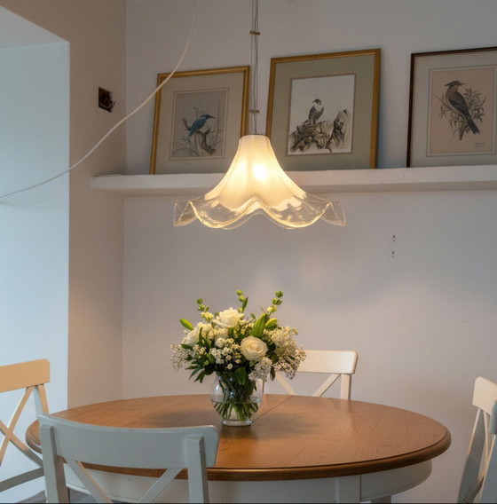 Image 1 of La Murrina Murano-Glas-Pendelleuchte aus den 1970er Jahren