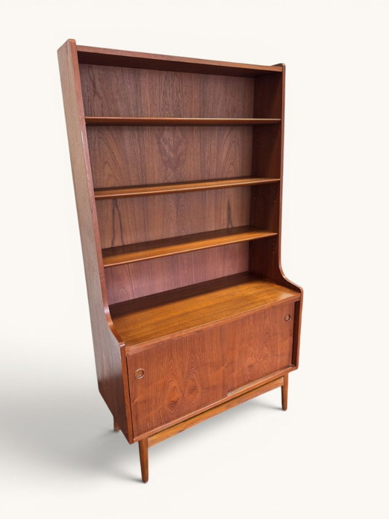 Danish "Bornholmer" bookcase by Johannes Sorth from 1964 – Wood (photo 6 of 12)