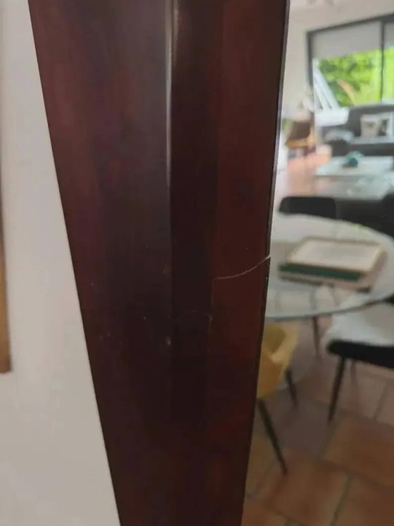 Grande specchio da parete in legno esotico massiccio – Modern (photo 8 of 9)