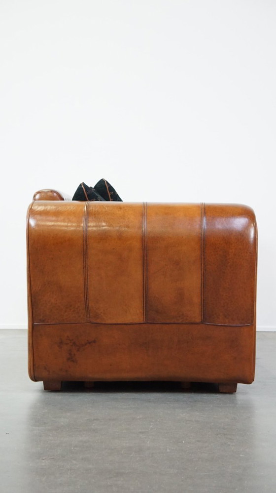 Image 1 of Luxe en ruime 2.5 zits schapenleren design bank