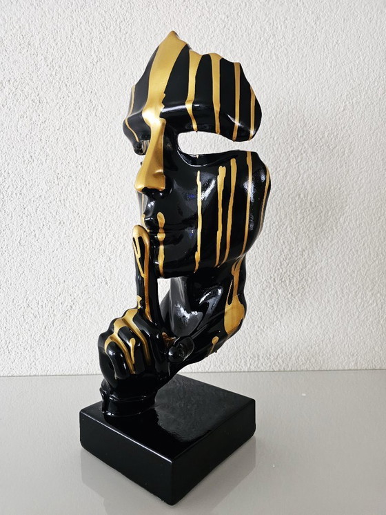 Image 1 of Scultura moderna Silenzio dopo Salvador Dalì