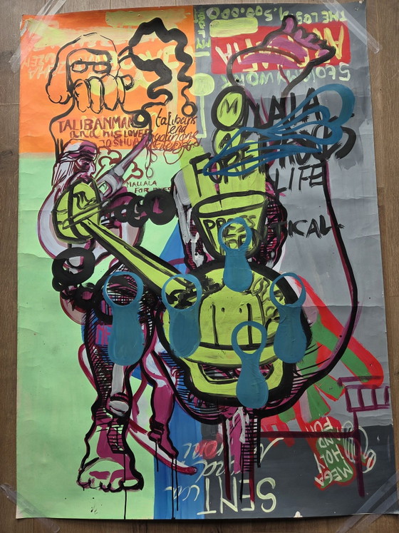 Taliban man – Objets d'art, Papier (photo 13 of 13)