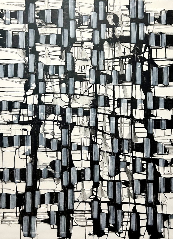 Image 1 of Composition abstraite XXL de Natia Antadze