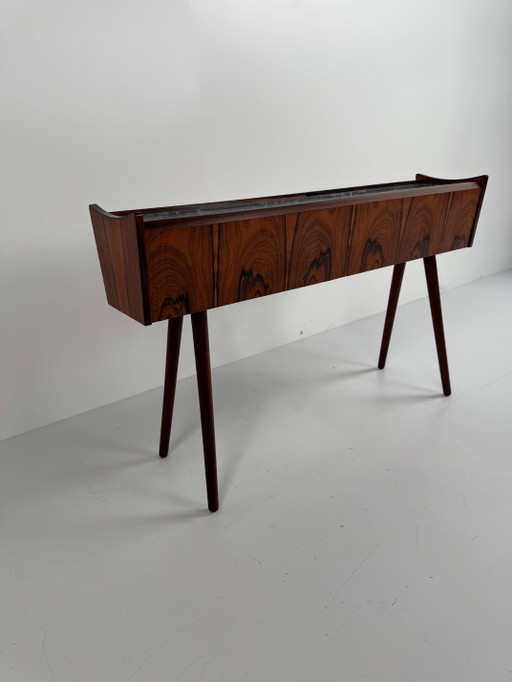 Jardinière en palissandre, Edmund Jørgensen, Danemark, années 1960