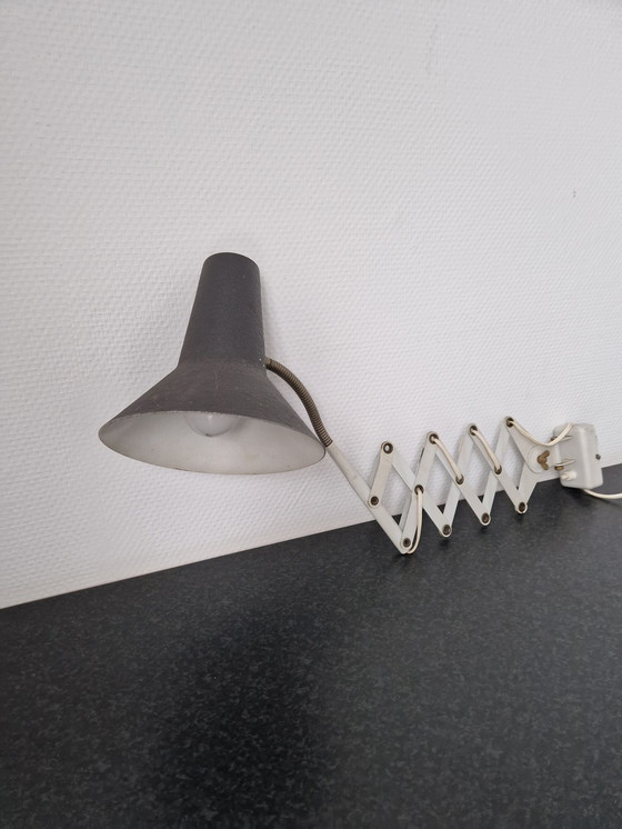 Image 1 of Lampada da parete estensibile vintage, lampada da lettura, lampada da tavolo