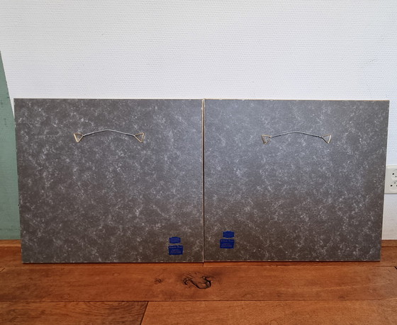 Image 1 of Pendentif Antoine Calbet (1860-1944) gravures nus féminins