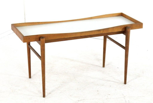 Mesita auxiliar vintage / Mesa para plantas XL de mediados de siglo