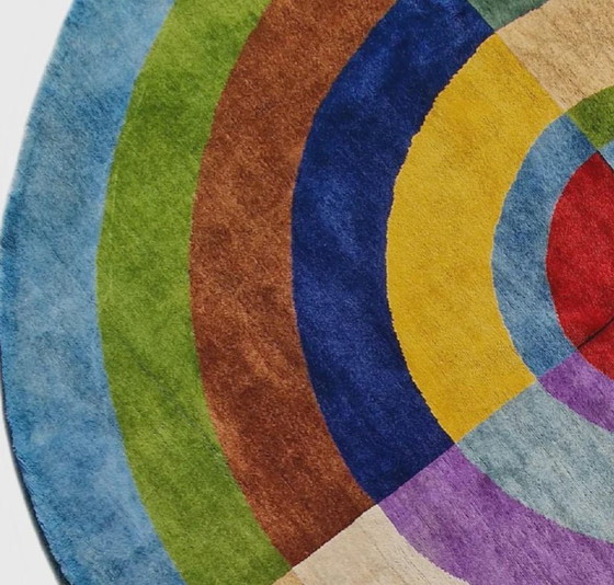 Alfombra redonda Premier Disque de Robert Delaunay – Wool (photo 8 of 11)