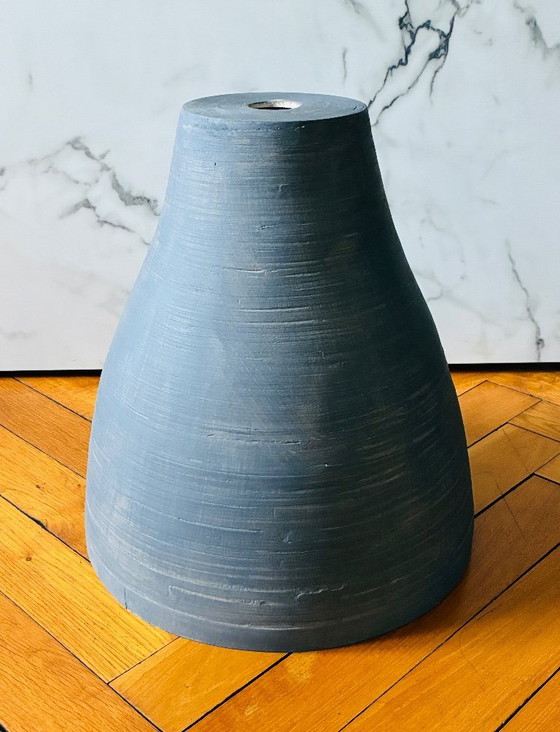 Image 1 of Suspension bambou bleu gris