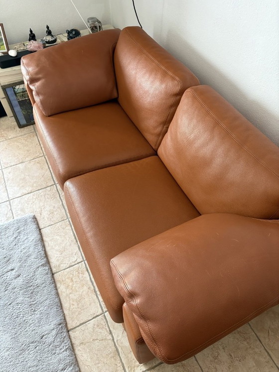 Original de Sede DS-17 Modular Leather Sofa Set – Cognac – Switzerland – Modular sofas (photo 22 of 28)