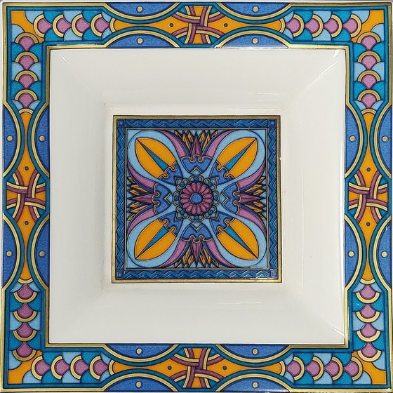 Image 1 of Prachtige asbak of opvangbak uit de jaren 90 in porselein van Paloma Picasso voor Villeroy & Boch