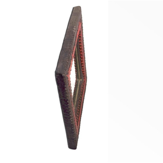 Image 1 of Keramische spiegel, Frankrijk, 1960