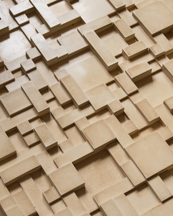 Image 1 of Wall object in brutalist style