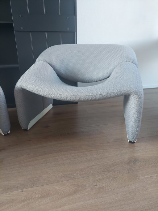 2 x Artifort Groovy F598 Armchairs