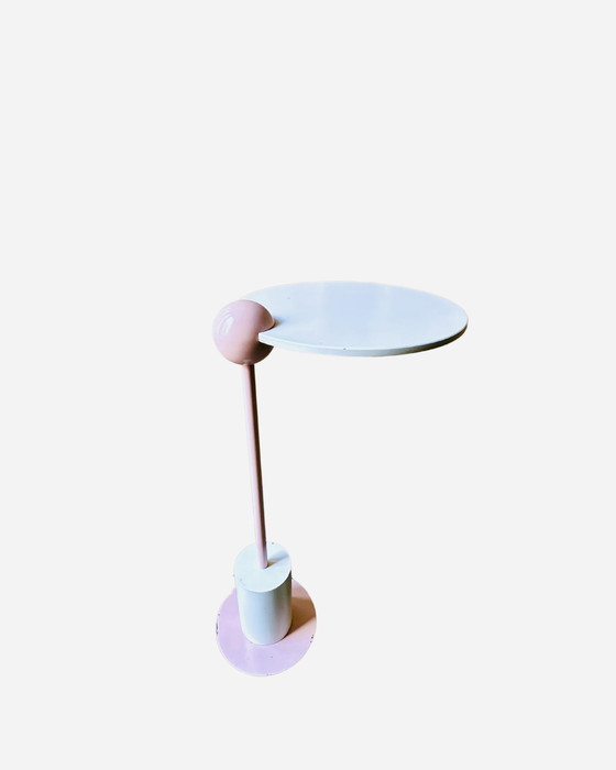 Image 1 of Tavolino "Piccolo" in stile Memphis – Edward Geluk per ArCo, Paesi Bassi, 1984 Girevole