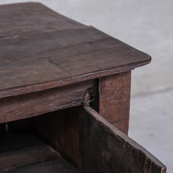 Image 1 of Antique Primitive Wooden Side Cabinet or Console