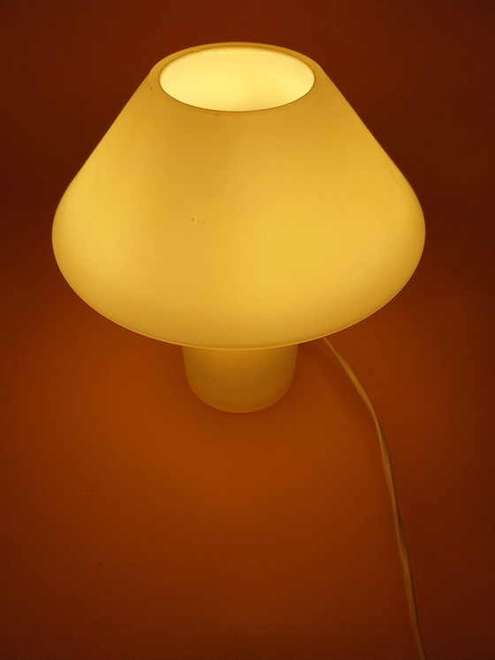 Image 1 of 1 x Hala Zeist mushroom glass table lamp 1980s