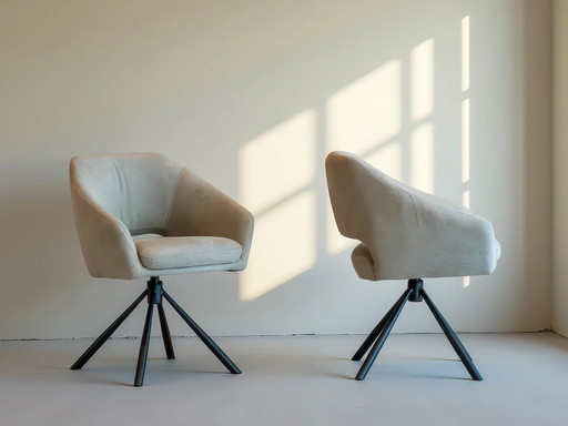 Doriana (set of 2) – RT Design, eetkamerstoelen, Metal