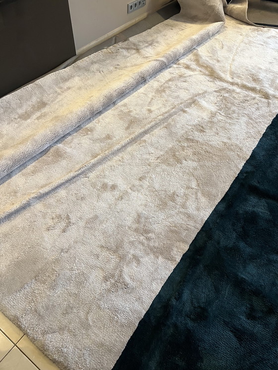 Image 1 of Tapis design Minotti « Dibbets Flag - Titanium » (4,45 x 6,75)