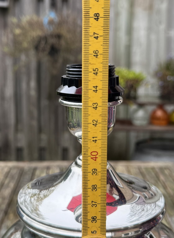 Image 1 of Luxe Franse Étain 95% lampvoet ('80) | Zwaar klassiek-chique designstuk