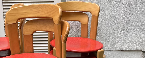 Image 1 of 3x Bruno Rey Chairs, Original, Bicolour,