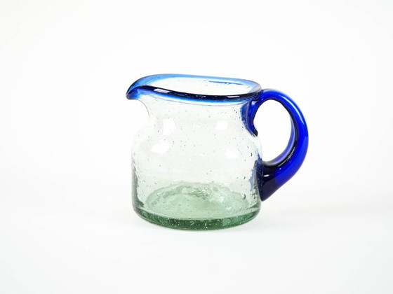 Image 1 of Pot à lait en verre, design italien, années 1970, fabriqué en Italie