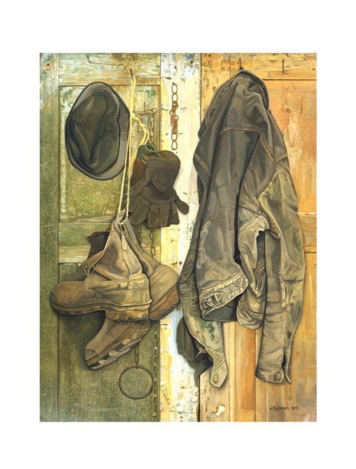 Jopie Huisman - giclée couleur La veste de Jelmer