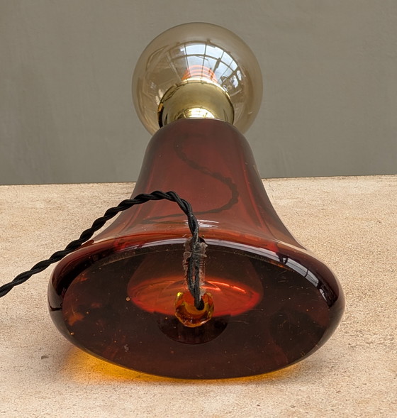 Image 1 of Seguso Murano Table Lamp Mid-century Italy