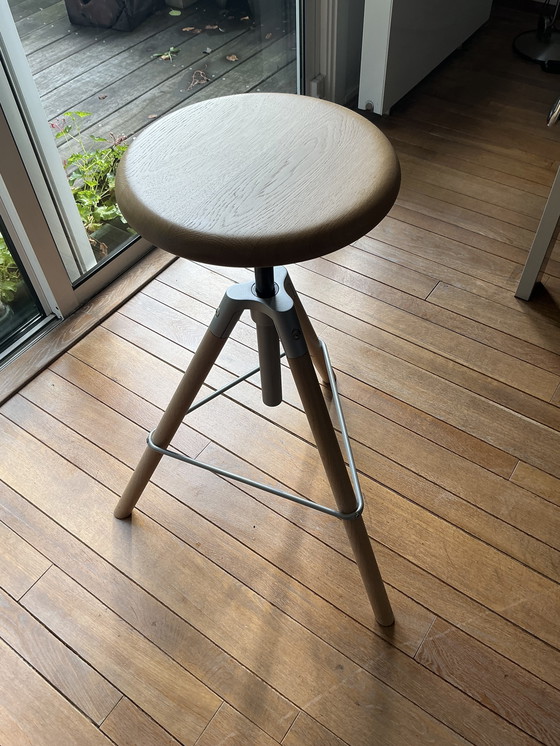 Image 1 of Girsberger Height Adjustable Studio Stool/Bar Stool