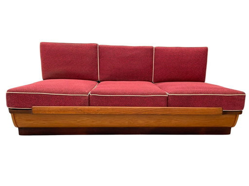 1950s Sofa Bed by Jindřich Halabala for UP Závody Rousínov, Czechoslovakia