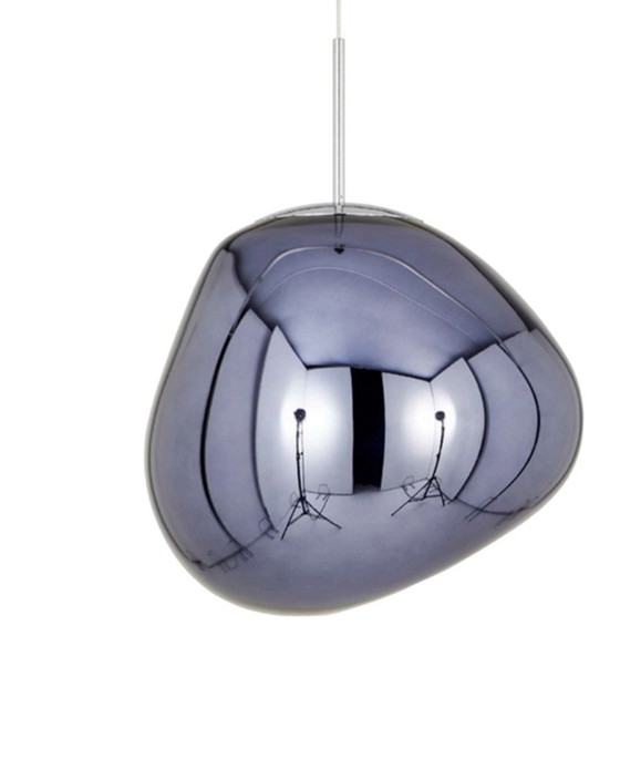 Tom Dixon Melt 50cm Cromo 2 pezzi – Lampade a sospensione, Plastica (photo 4 of 7)
