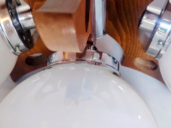 Image 1 of Space Age Sputnik Futurist Ceiling Light