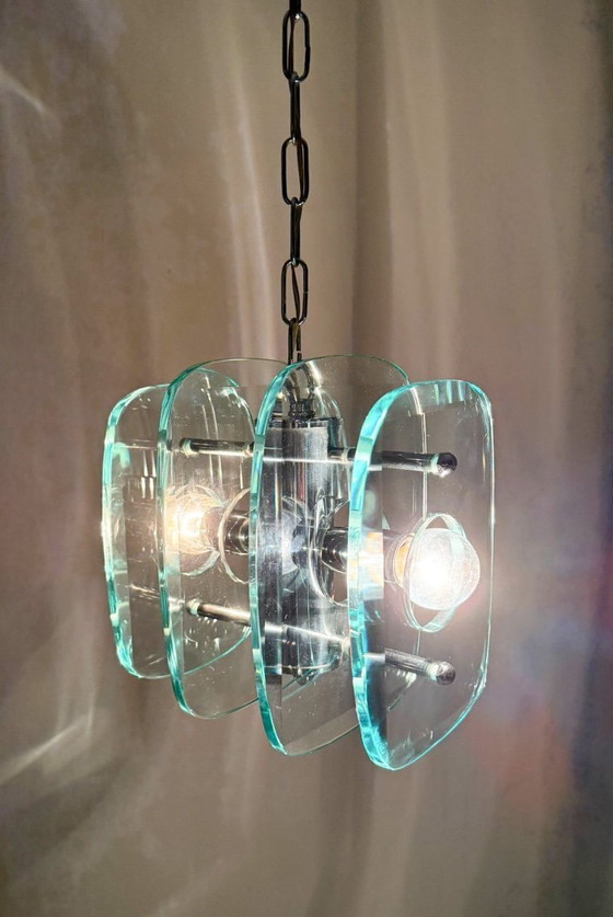 Image 1 of Lámpara colgante/lámpara de techo, Fontana Arte, Italia, década de 1970