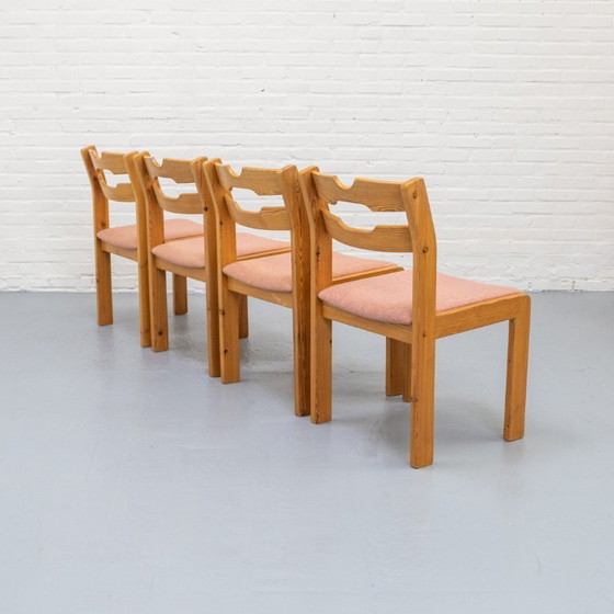 Image 1 of Set di 8 sedie da pranzo danesi Razorblade Korup