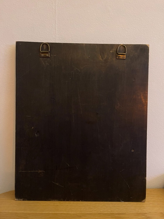 Vintage Art Deco Mirror - 1930s – Wood (photo 8 of 11)
