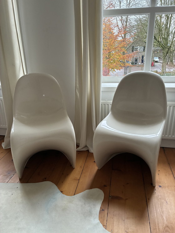 Image 1 of Sedie Herman Miller per Verner Panton anni '70