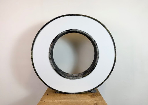 Large Vintage Illuminated Advertising Letter O, 1960s