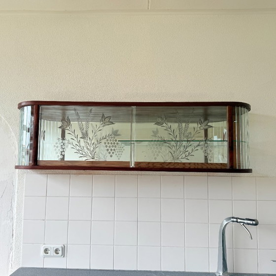 Image 1 of Hanging display cabinet in Art Deco style
